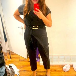 Black jumpsuit Amadi for Amour vert. Size M.